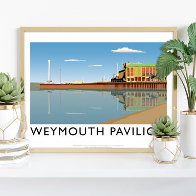 Weymouth Pavillion von Künstler Richard O'Neill - Kunstdruck