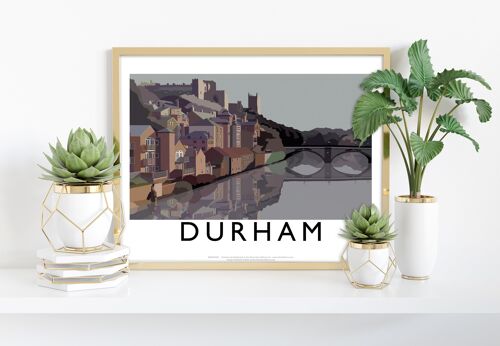 Durham By Artist Richard O'Neill - 11X14” Premium Art Print