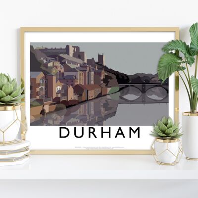 Durham por el artista Richard O'Neill - 11X14" Premium Art Print