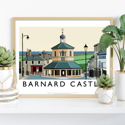 Barnard Castle dell'artista Richard O'Neill - 11 x 14" stampa d'arte