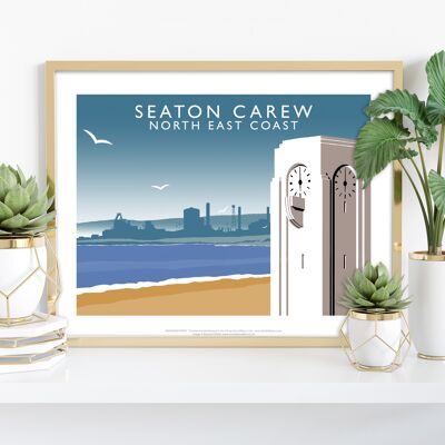 Seaton Carew, North East Coast - Richard O'Neill Art Print
