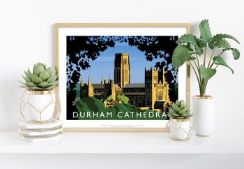 Cathédrale de Durham par l'artiste Richard O'Neill - Art Print