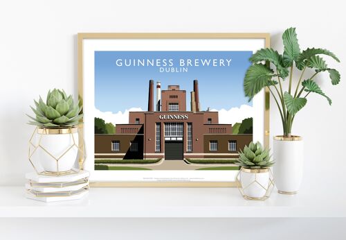 Guiness Brewery, Dublin - 11X14” Premium Art Print