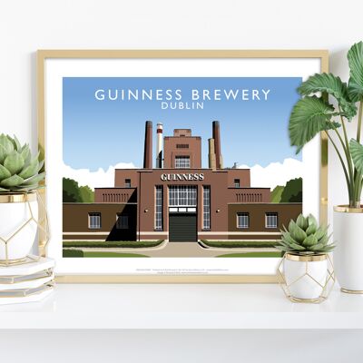 Brasserie Guiness, Dublin - 11X14" Premium Art Print