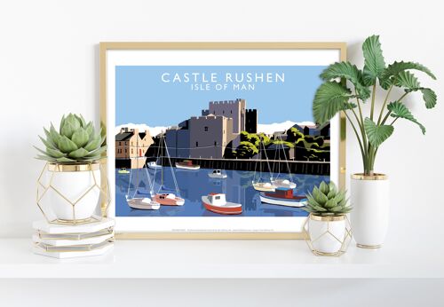 Castle Rushen, Isle Of Man - Richard O'Neill Art Print