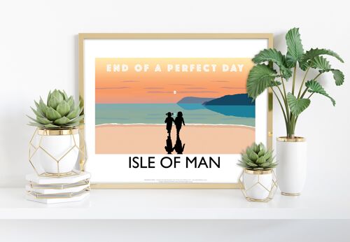 End Of A Perfect Day, Isle Of Man -Richard O'Neill Art Print