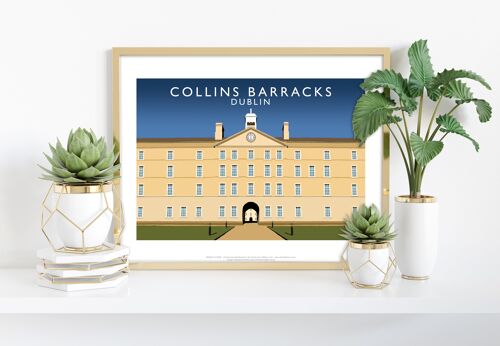 Collins Barracks, Dublin By Artist Richard O'Neill Art Print