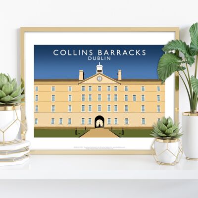 Collins Barracks, Dublin par l'artiste Richard O'Neill Impression artistique