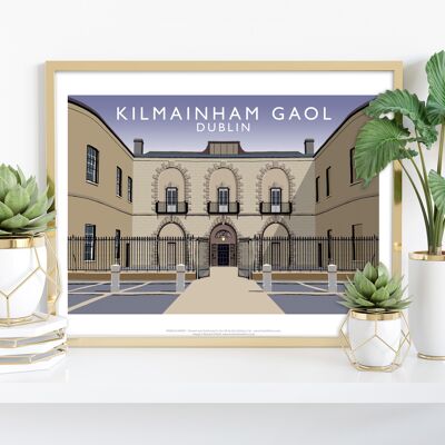 Kilmainham Gaol, Dublin par l'artiste Richard O'Neill Impression artistique