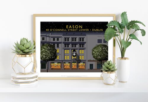 Eason, 40 O'Connell Street Lower - 11X14” Premium Art Print