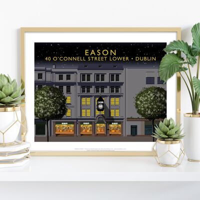 Eason, 40 O'Connell Street Lower - 11X14" Premium Art Print