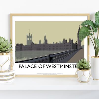 Palace Of Westminster By Artist Richard O'Neill Art Print