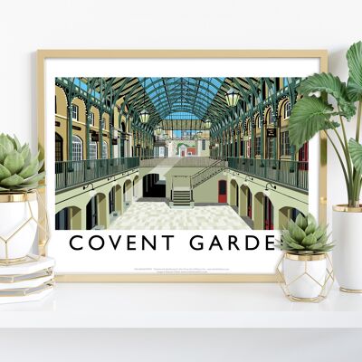 Covent Garden por el artista Richard O'Neill - Impresión de arte premium