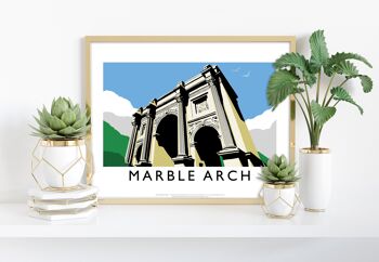 Marble Arch par l'artiste Richard O'Neill - Impression d'art premium