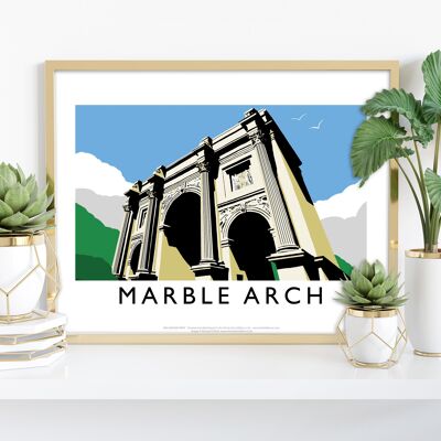 Marble Arch By Artist Richard O'Neill - Premium Art Print
