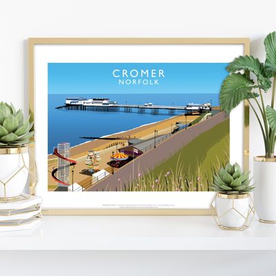 Cromer vom Künstler Richard O'Neill – Premium-Kunstdruck, 27,9 x 35,6 cm
