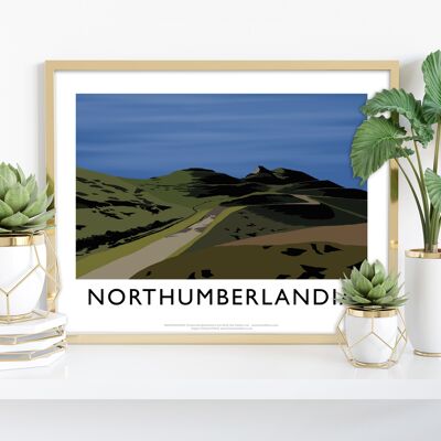 Northumberland By Artist Richard O'Neill - 11X14” Art Print