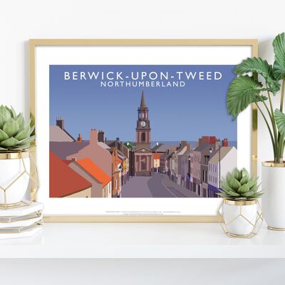 Berwick-upon-Tweed von Künstler Richard O'Neill - Kunstdruck