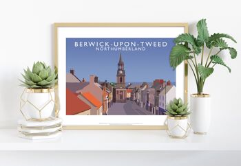 Berwick-Upon-Tweed par l'artiste Richard O'Neill - Impression artistique