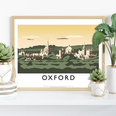 Oxford par l'artiste Richard O'Neill - 11X14" Premium Art Print