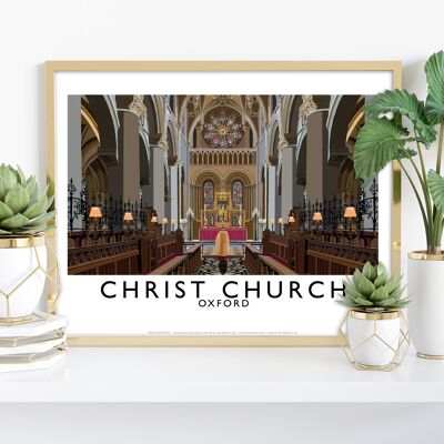 Christ Church 2 von Künstler Richard O'Neill - Kunstdruck