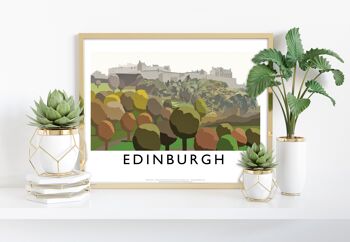 Édimbourg, Écosse par l'artiste Richard O'Neill - Impression artistique