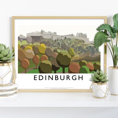 Edinburgh, Scotland By Artist Richard O'Neill - Art Print