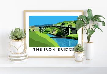 Le pont de fer par l'artiste Richard O'Neill - Art Print