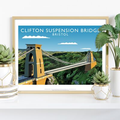 Puente colgante de Clifton - Richard O'Neill Lámina artística