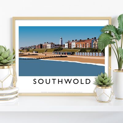 Southwold, Suffolk par l'artiste Richard O'Neill - Impression artistique