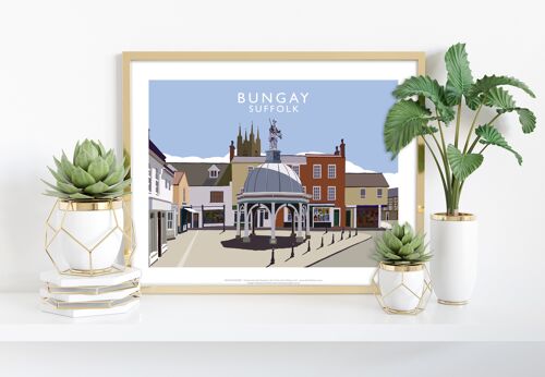 Bungay, Suffolk By Artist Richard O'Neill - Art Print