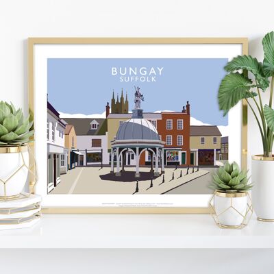 Bungay, Suffolk von Künstler Richard O'Neill - Kunstdruck