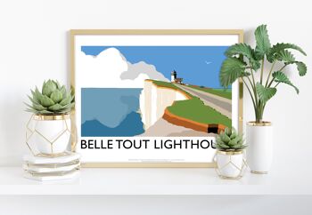 Phare de Belle Tout par l'artiste Richard O'Neill Impression artistique