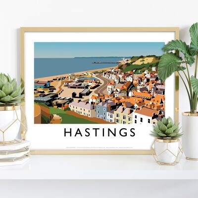 Hastings vom Künstler Richard O'Neill – Premium-Kunstdruck