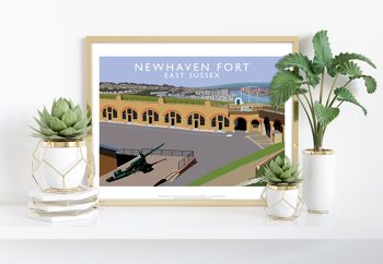 Fort de Newhaven par l'artiste Richard O'Neill - Impression d'art premium
