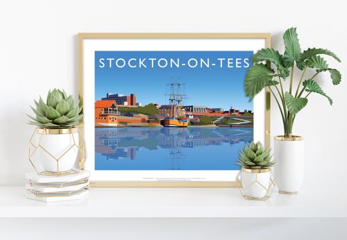 Stockton-On-Tees, Teesside - Richard O'Neill Art Print
