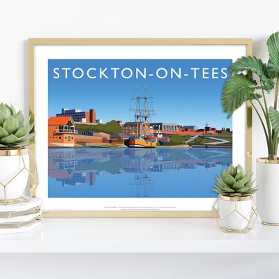 Stockton-On-Tees, Teesside - Richard O'Neill Art Print