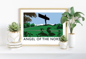 Ange du Nord par l'artiste Richard O'Neill - Art Print