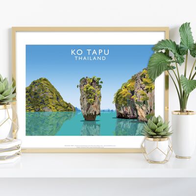 Ko Tapu, Thailand By Artist Richard O'Neill - Art Print