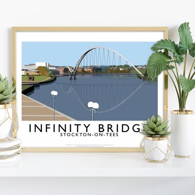 Infinity Bridge By Artist Richard O'Neill - Art Print