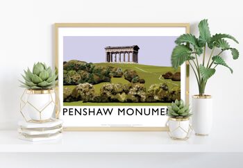 Penshaw Monument par l'artiste Richard O'Neill - Impression artistique