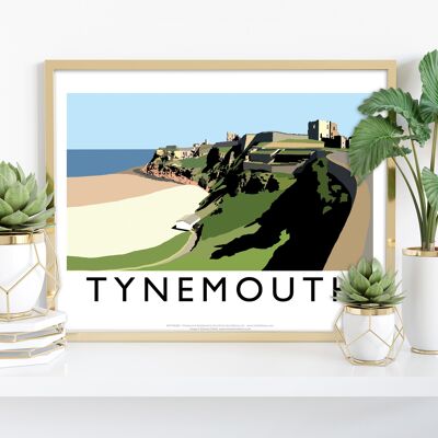Tynemouth vom Künstler Richard O'Neill – Premium-Kunstdruck