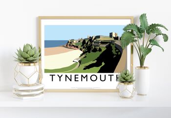 Tynemouth par l'artiste Richard O'Neill - Impression d'art premium
