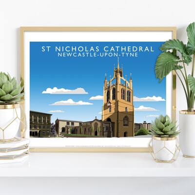 Nicholas Cathedral By Artist Richard O'Neill - Art Print