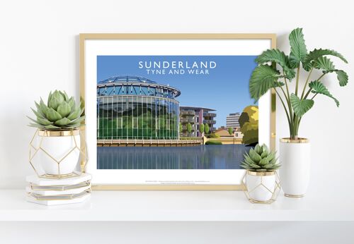 Sunderland By Artist Richard O'Neill - Premium Art Print