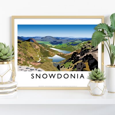 Snowdonia, Galles - Montagna - Stampa artistica di Richard O'Neill