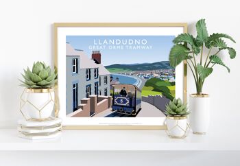 Llandudno, Pays de Galles 2 par l'artiste Richard O'Neill - Impression artistique