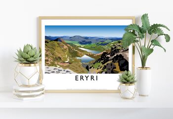 Eryri, Pays de Galles 2 par l'artiste Richard O'Neill - 11X14" Art Print