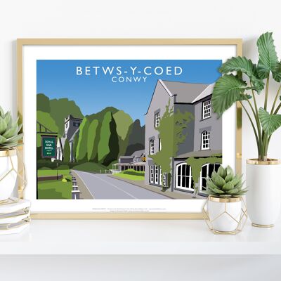 Betws-Y-Coed, Wales By Artist Richard O'Neill - Art Print