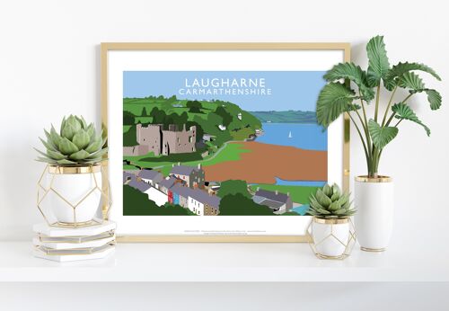 Laugharne, Carmarthenshire - Richard O'Neill Art Print